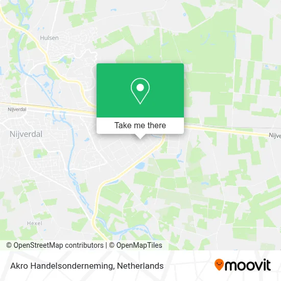 Akro Handelsonderneming map