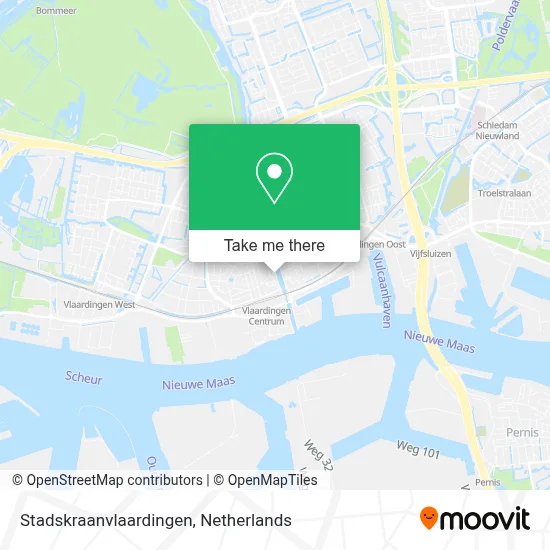 Stadskraanvlaardingen map