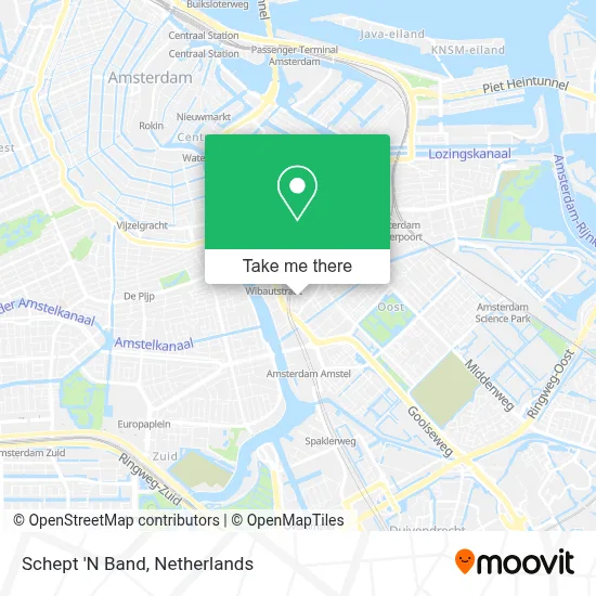 Schept 'N Band map