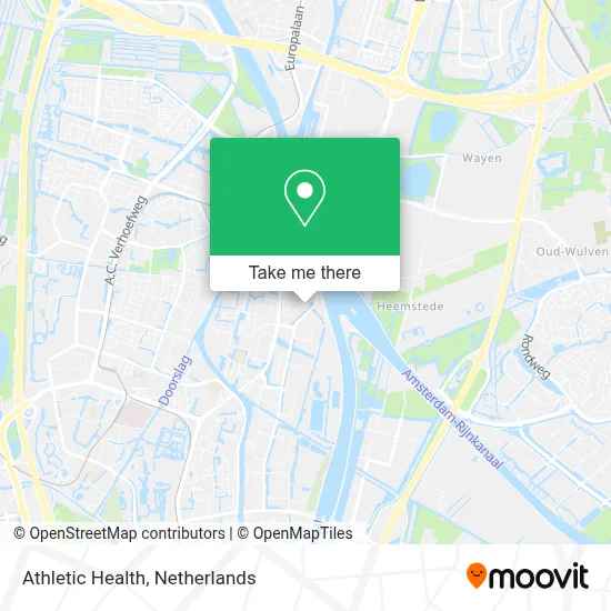 Athletic Health map