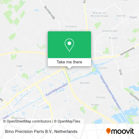 Bmo Precision Parts B.V. Karte