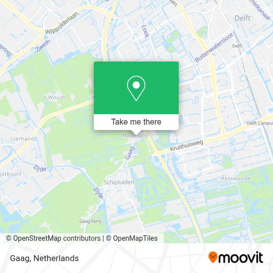 Gaag map