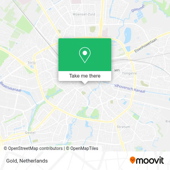 Gold map