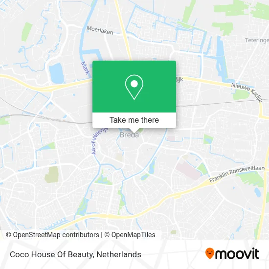 Coco House Of Beauty map