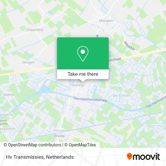 Hv Transmissies map