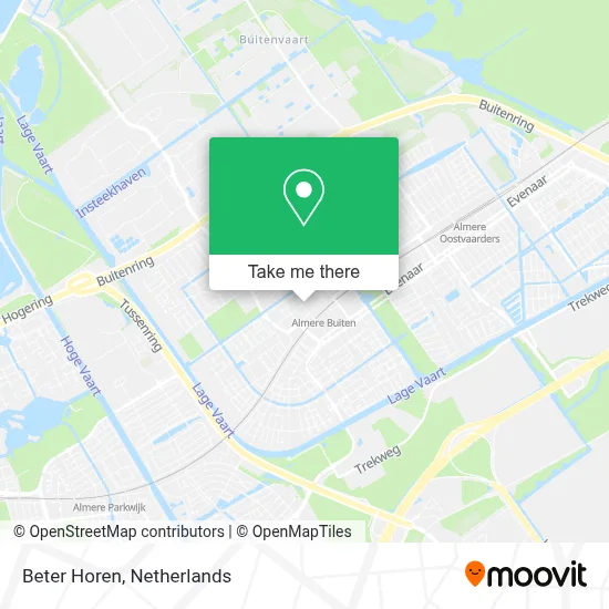 Beter Horen map