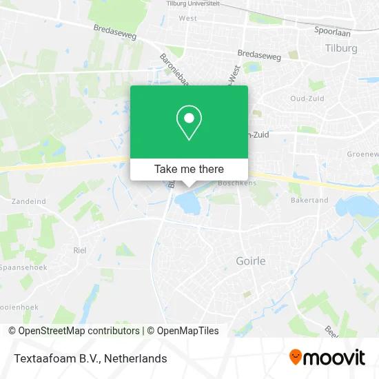 Textaafoam B.V. map