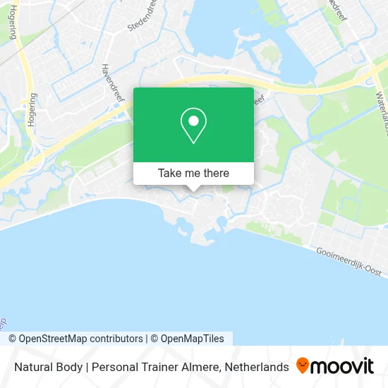 Natural Body | Personal Trainer Almere map