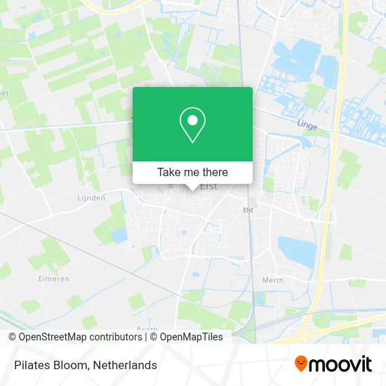 Pilates Bloom map