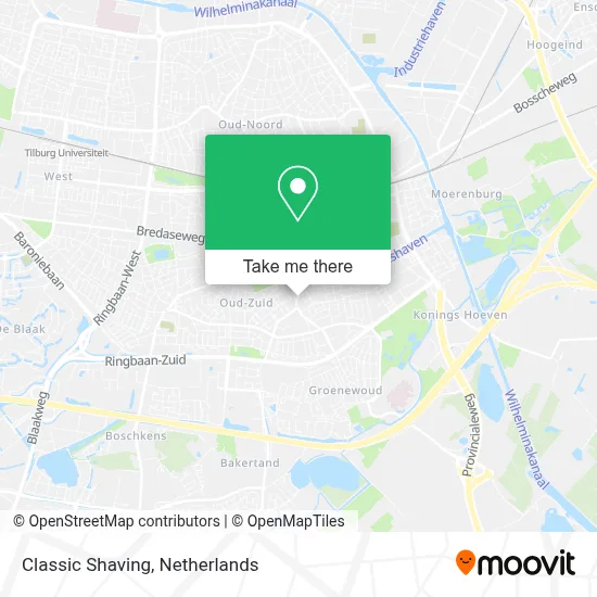 Classic Shaving map