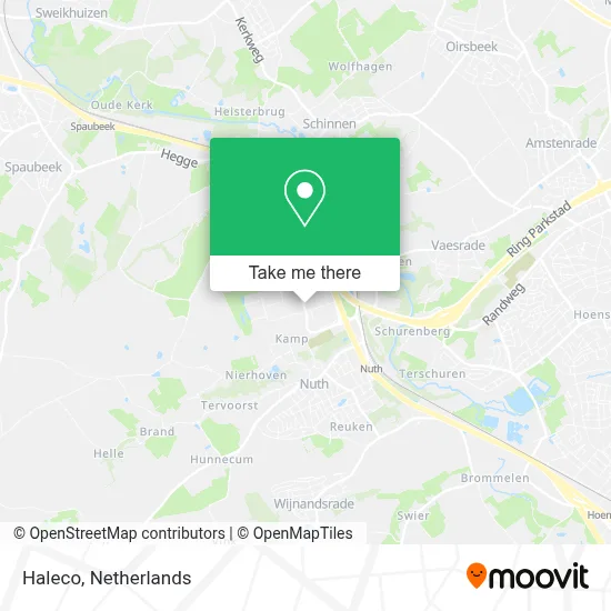 Haleco map