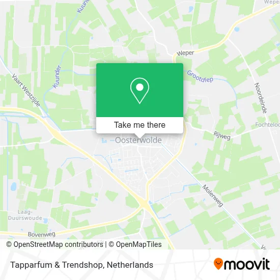 Tapparfum & Trendshop map