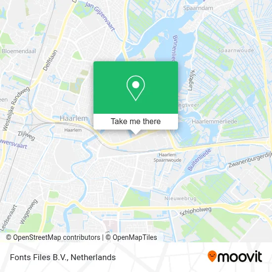 Fonts Files B.V. map