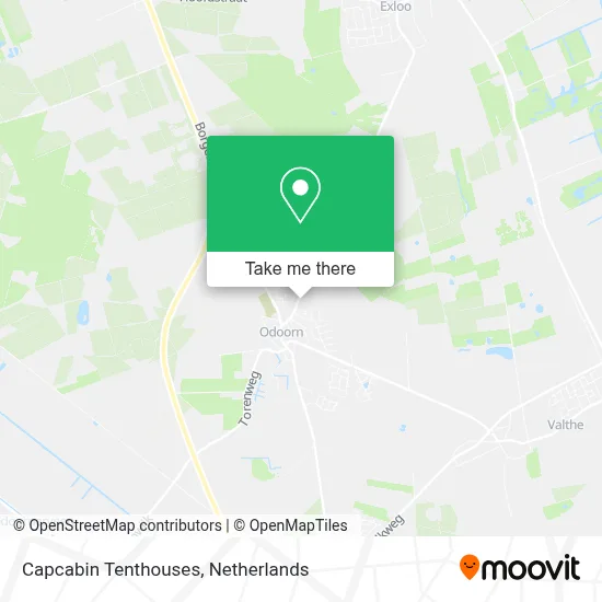 Capcabin Tenthouses map