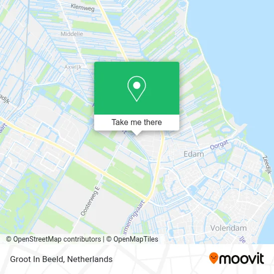 Groot In Beeld map