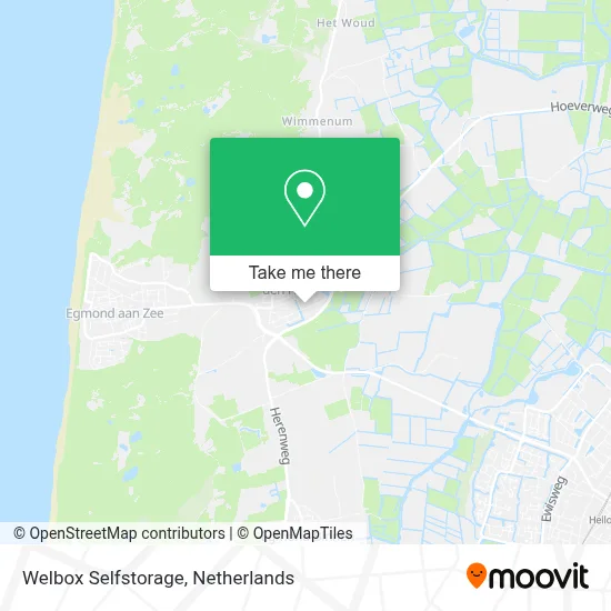 Welbox Selfstorage map