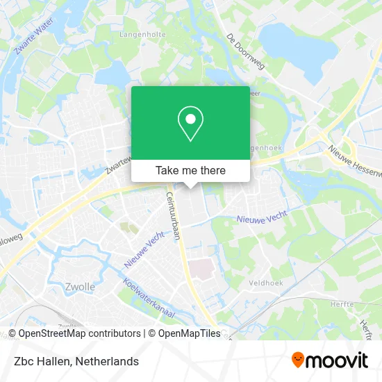 Zbc Hallen map