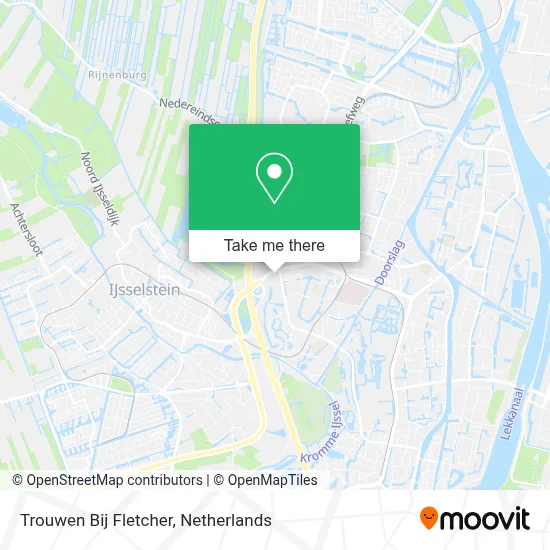 Trouwen Bij Fletcher map