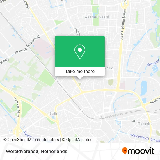 Wereldveranda map
