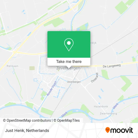 Just Henk map