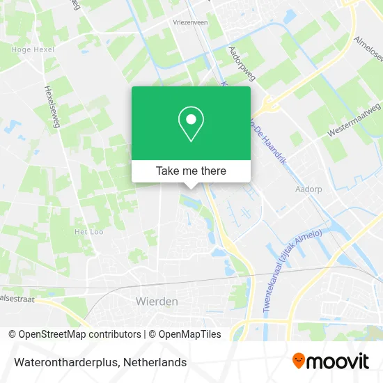 Waterontharderplus map