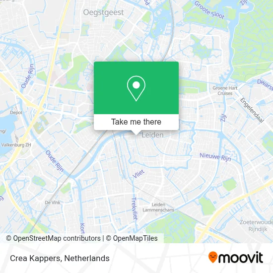 Crea Kappers Karte