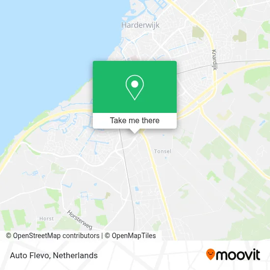 Auto Flevo Karte