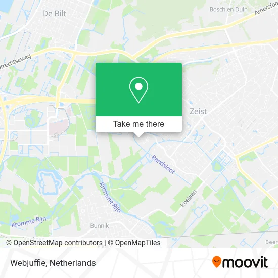 Webjuffie map