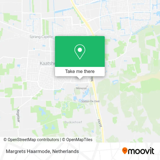 Margrets Haarmode map