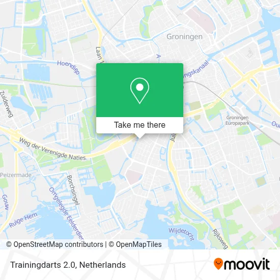 Trainingdarts 2.0 map