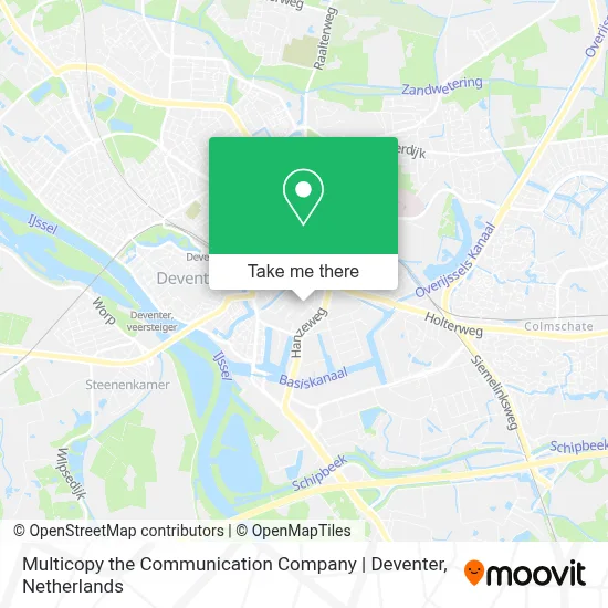 Multicopy the Communication Company | Deventer map