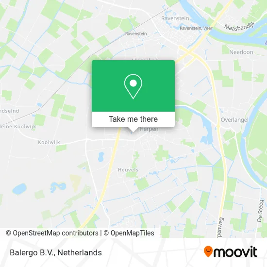 Balergo B.V. map