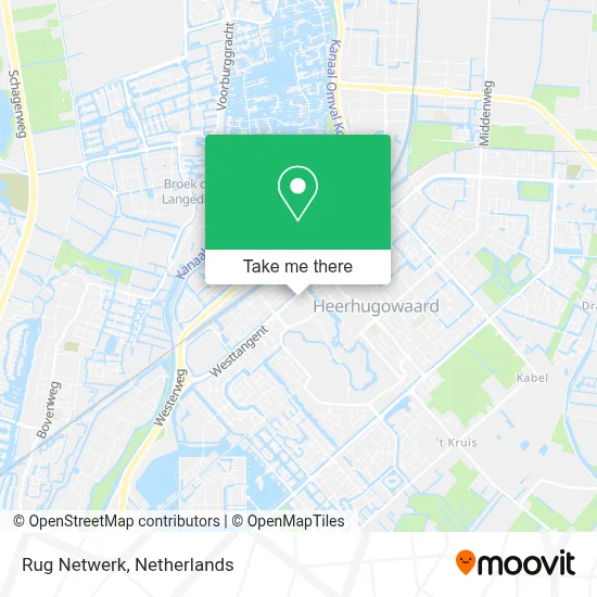 Rug Netwerk map