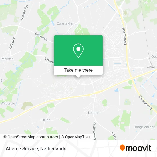 Abem - Service Karte