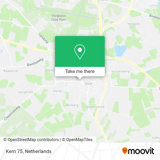 Kern 75 map