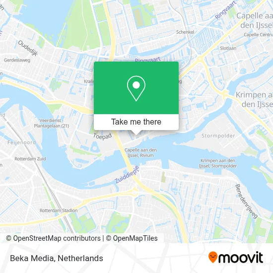 Beka Media map