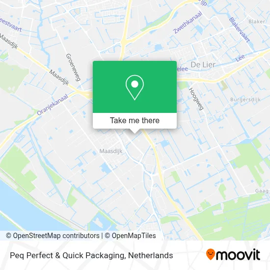 Peq Perfect & Quick Packaging map