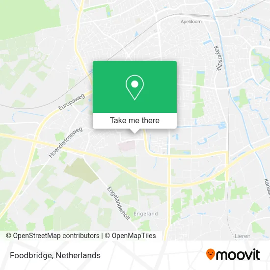 Foodbridge map