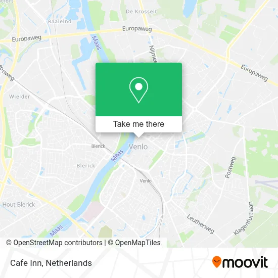 Cafe Inn map