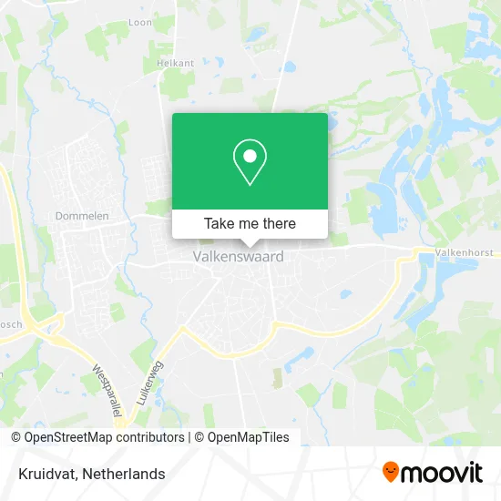 Kruidvat map