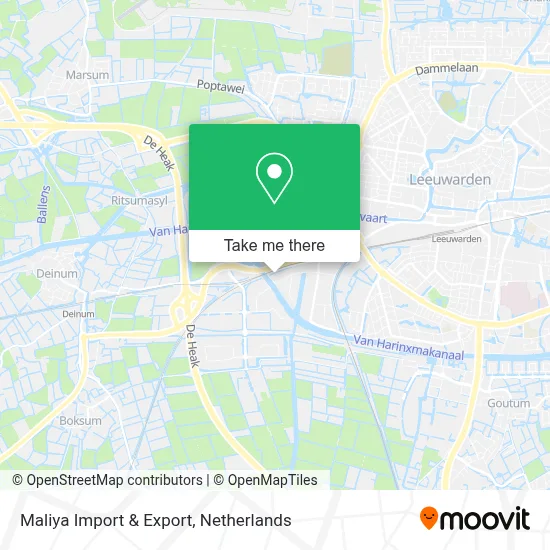 Maliya Import & Export map