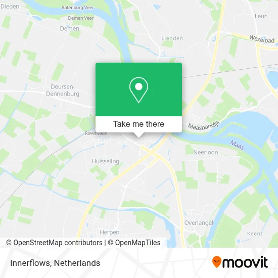 Innerflows map