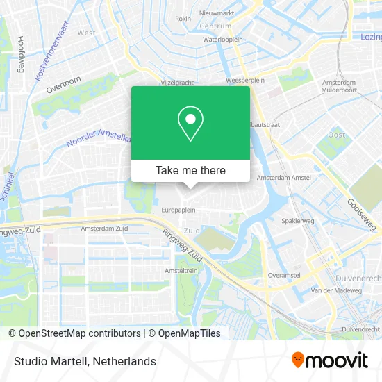 Studio Martell map
