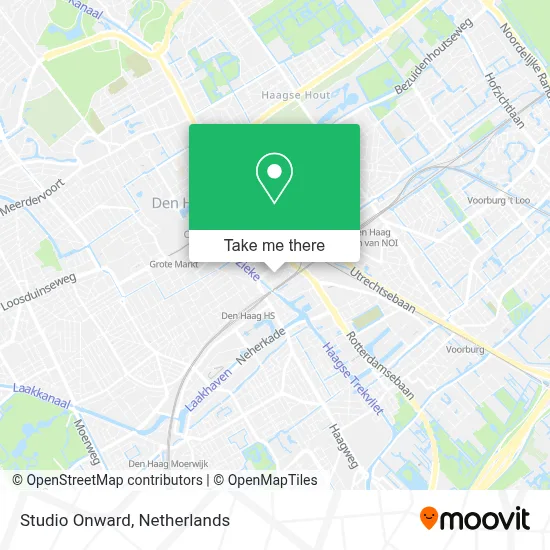 Studio Onward map