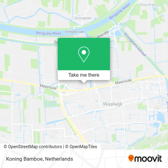 Koning Bamboe map