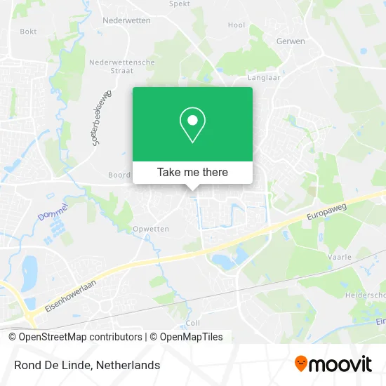 Rond De Linde Karte