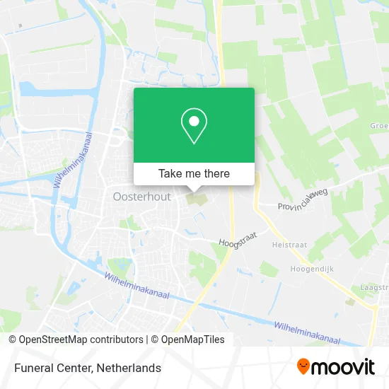Uitvaartcentrum map