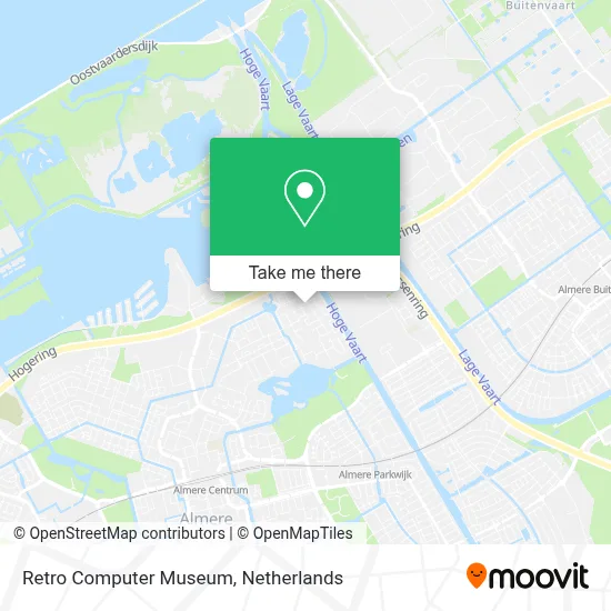 Retro Computer Museum map