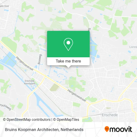 Bruins Koopman Architecten Karte