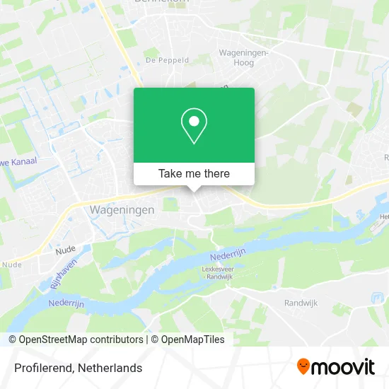 Profilerend map